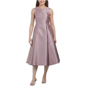 ADRIANNA PAPELL Sleeveless Mikado Cocktail Dress